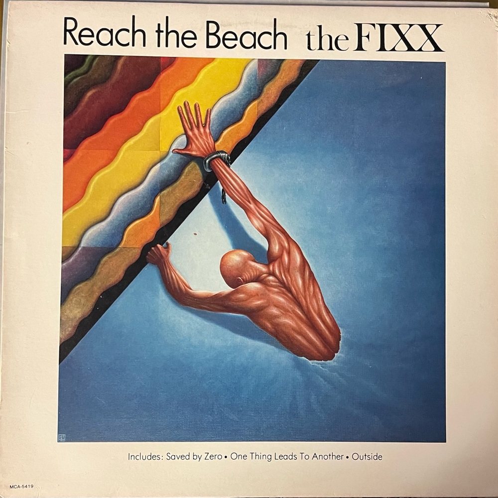 the Fixx Reach the Beach Album Vintage Vinyl in Original Sleeve